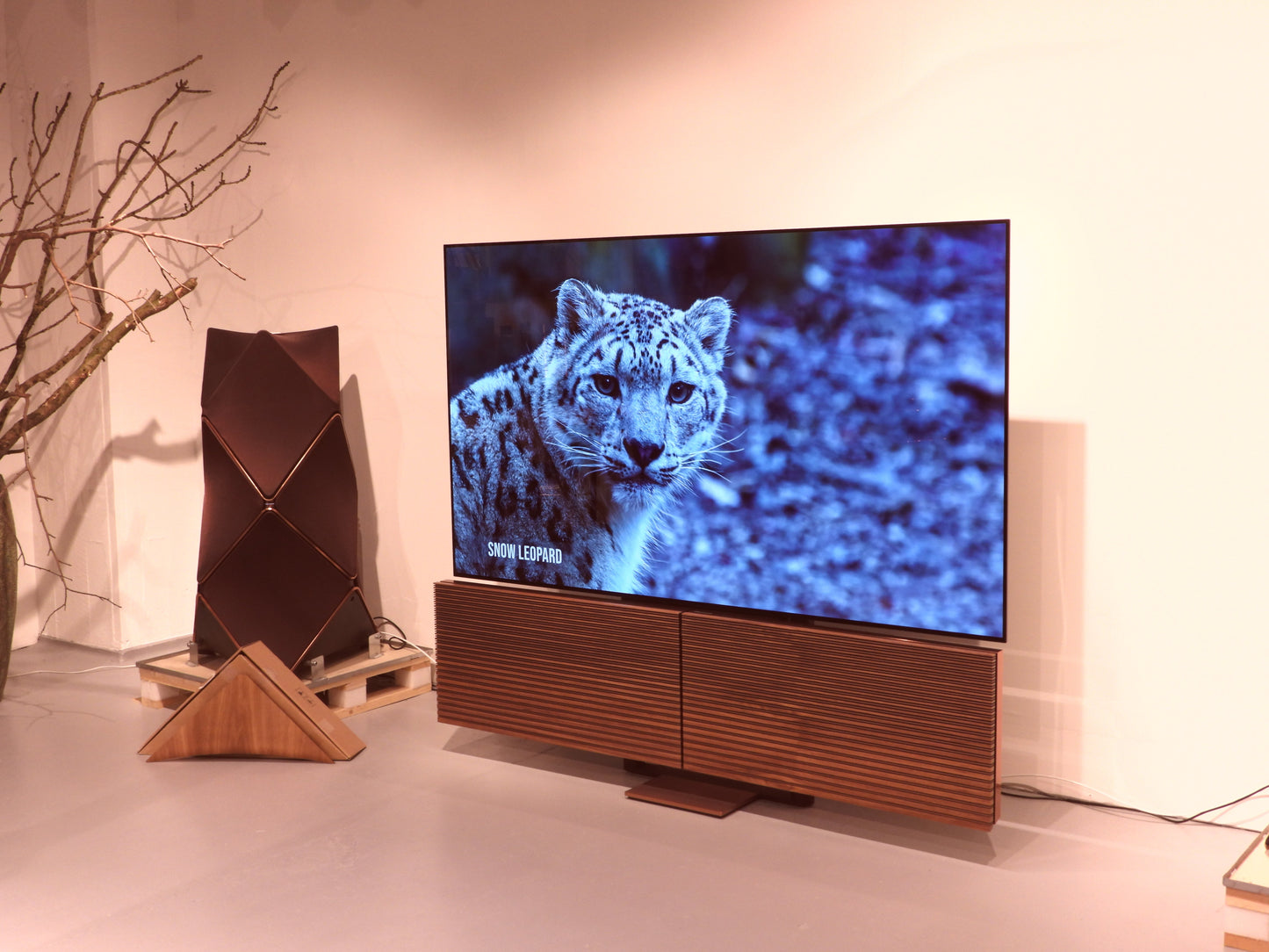 BEOvision Harmony 88" 8K Bronze / Walnut